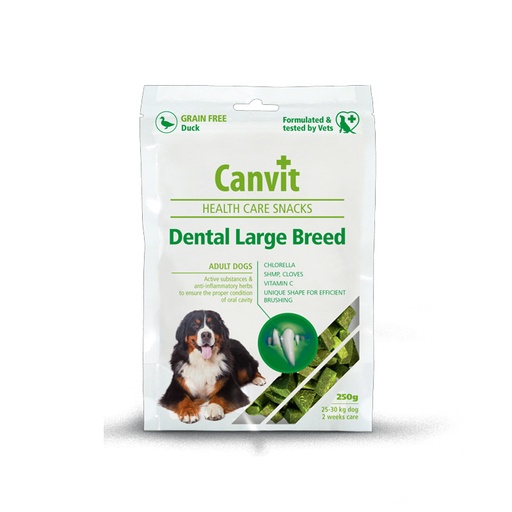 Canvit Dental Large Breed Health Care Snack for Dogs 