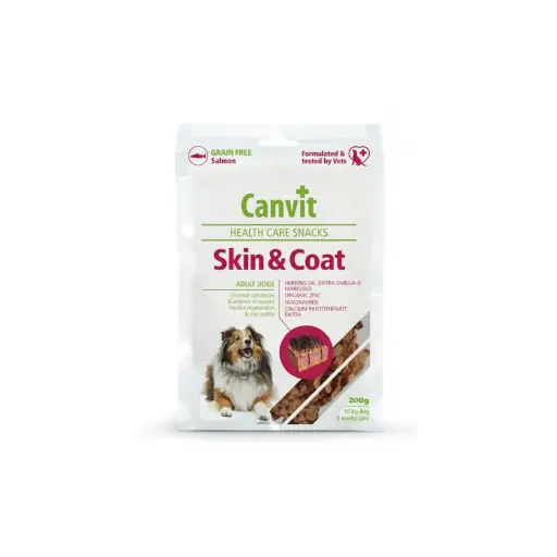 Canvit Skin & Coat Health Care Snack for Dogs