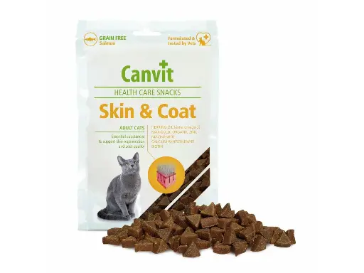 Canvit Skin & Coat Health Care Snack for Cats